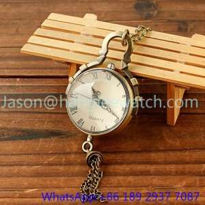 High Quality Pocket Watch, Copper Chain 15137