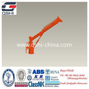 1t 31m Vessel Hydraulic Telescopic Boom Crane